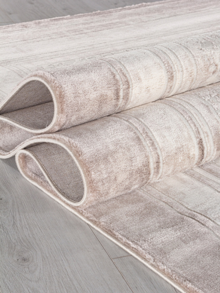 Турецкий прямоугольный ковёр O2445 680 CREAM / BROWN
