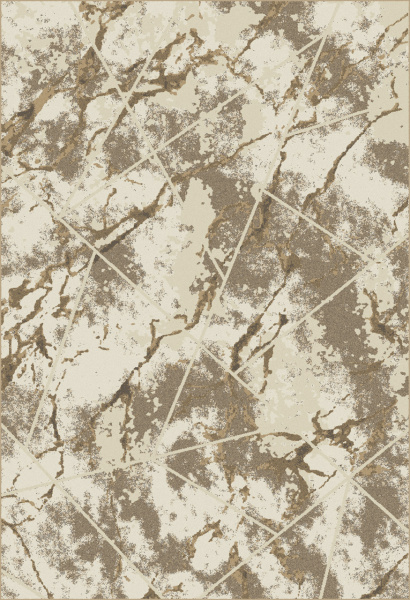 Сербский прямоугольный ковёр F312 BEIGE