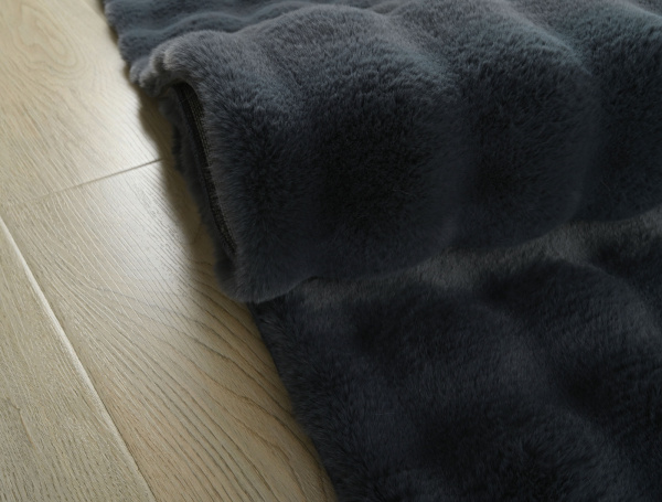 Китайский прямоугольный ковёр MS2000 ANTRACITE