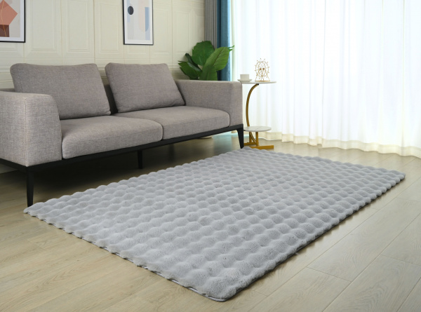 Китайский прямоугольный ковёр MS2000 L.GREY
