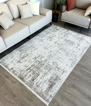 Турецкий прямоугольный ковёр BT 318 CREAM BROWN