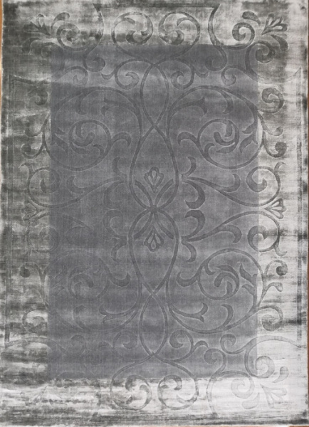 Индийский прямоугольный ковёр HL-714-GREY - Серый