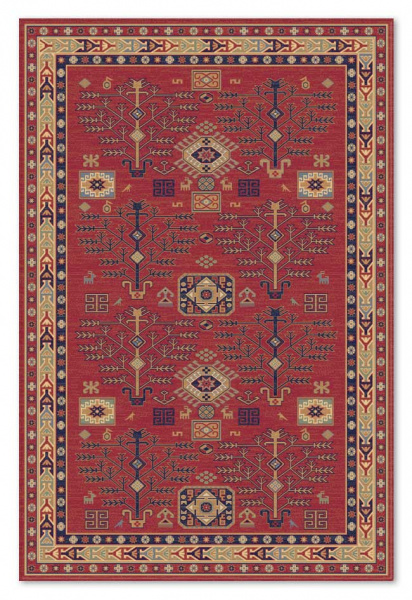 Молдавский прямоугольный ковёр 6174-51066
