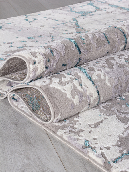 Российский прямоугольный ковёр MP27 GRAY