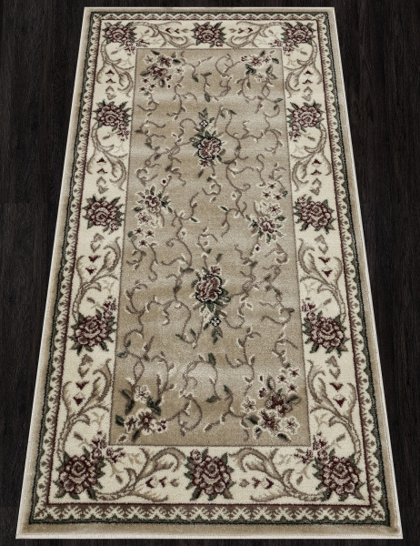 Российский прямоугольный ковёр 5455 BEIGE