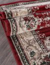 Российский прямоугольный ковёр d058 RED