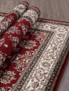 Российский прямоугольный ковёр d064 RED
