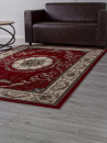 Российский прямоугольный ковёр d066 RED