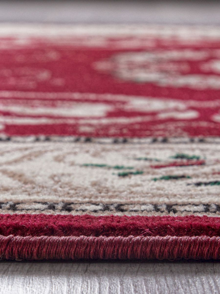 Российский прямоугольный ковёр d066 RED