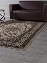 Российский прямоугольный ковёр d389 BEIGE