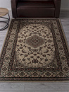Российский прямоугольный ковёр d389 BEIGE
