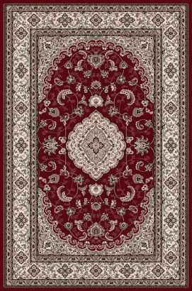 Российский прямоугольный ковёр D389 RED