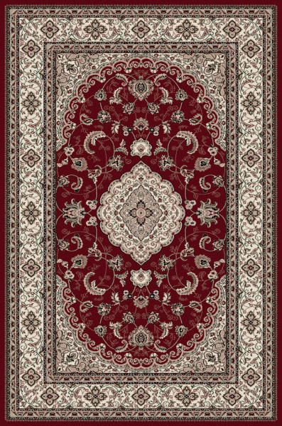 Российский прямоугольный ковёр D389 RED