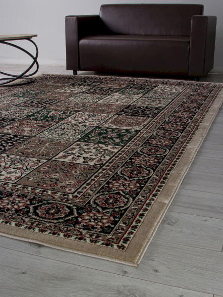 Российский прямоугольный ковёр d391 BEIGE