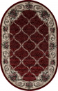 Российский овальный ковёр D468 RED