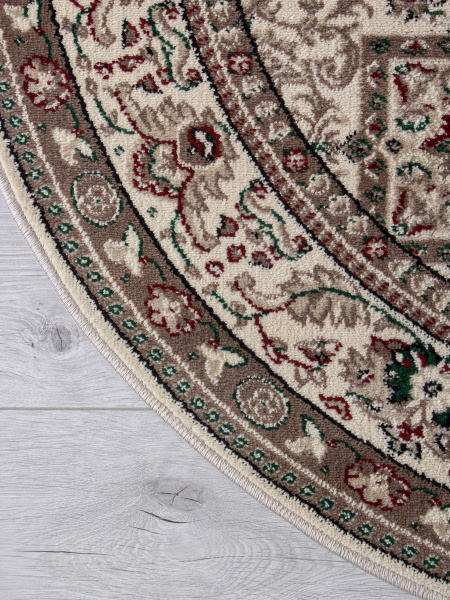 Российский овальный ковёр D868 CREAM