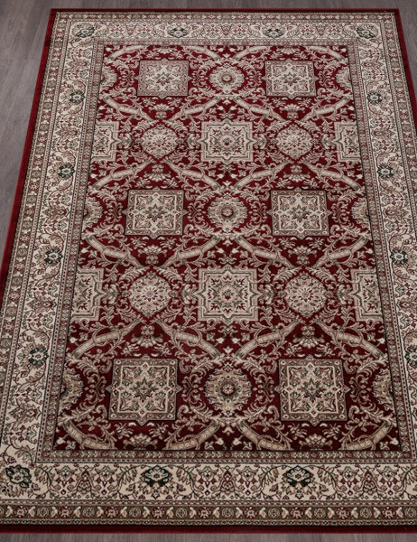 Российский прямоугольный ковёр D868 RED