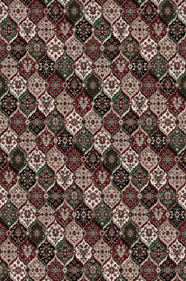 Российский прямоугольный ковёр P009 CREAM