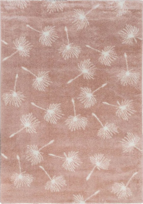 Турецкий прямоугольный ковёр  J210A PINK/WHITE