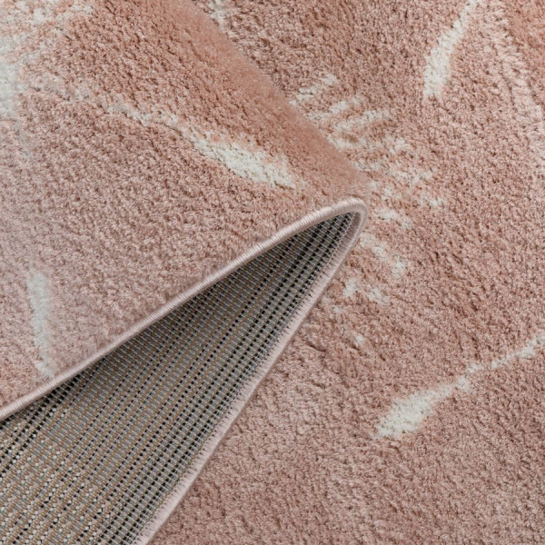 Турецкий прямоугольный ковёр  J210A PINK/WHITE