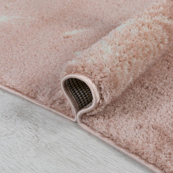 Турецкий прямоугольный ковёр  J210A PINK/WHITE
