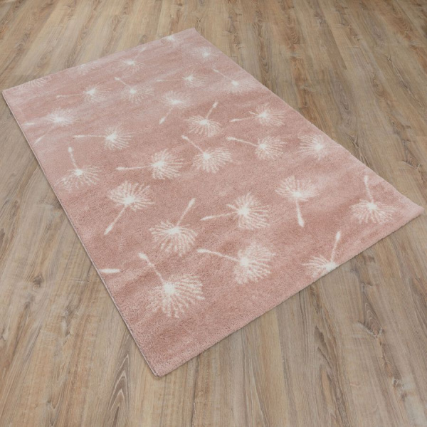 Турецкий прямоугольный ковёр  J210A PINK/WHITE