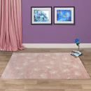 Турецкий прямоугольный ковёр  J210A PINK/WHITE