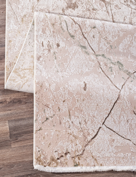 Турецкий прямоугольный ковёр 19141 070 BEIGE