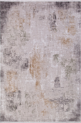 Турецкий прямоугольный ковёр 19142 095 GREY