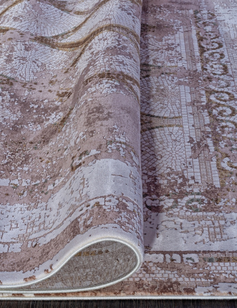 Турецкий прямоугольный ковёр 19148 070 BEIGE