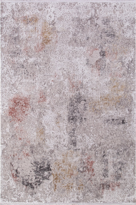 Турецкий прямоугольный ковёр 19169 096 GREY