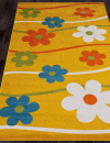 Российский прямоугольный ковёр 1021 YELLOW