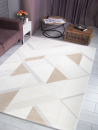Турецкий прямоугольный ковёр 20802A L.BEIGE / WHITE