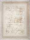 Турецкий прямоугольный ковёр 20809A L.BEIGE / WHITE