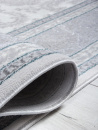 Турецкий прямоугольный ковёр 20812A WHITE / L.GREY