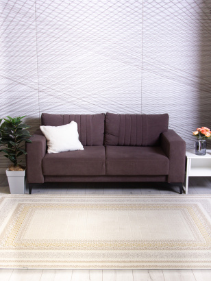 Турецкий прямоугольный ковёр 20813A L.GOLD / L.BEIGE
