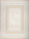 Турецкий прямоугольный ковёр 20813A L.GOLD / L.BEIGE