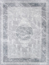 Турецкий прямоугольный ковёр 20815A D.BLUE / L.GREY