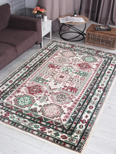 Российский прямоугольный ковёр F667 CREAM