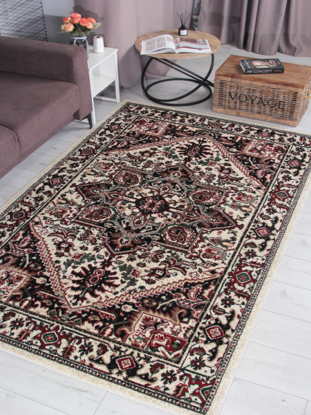 Российский прямоугольный ковёр F669 CREAM