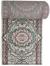Ковровая дорожка F670 CREAM-GREEN DARGA