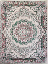 Российский прямоугольный ковёр F670 CREAM-GREEN