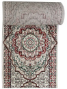 Ковровая дорожка F670 CREAM-RED DARGA