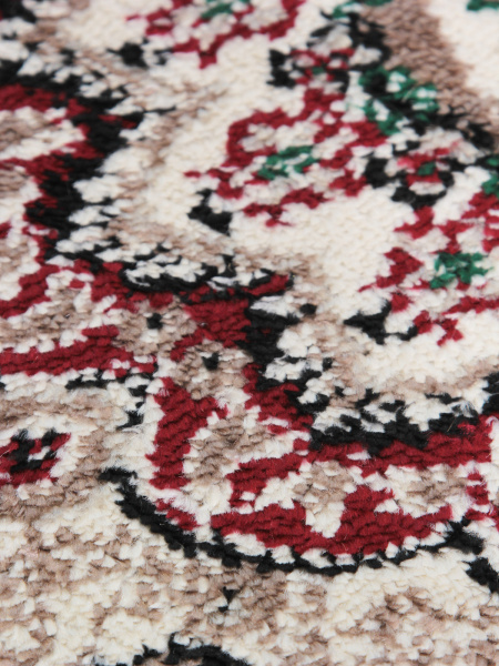 Ковровая дорожка F670 CREAM-RED DARGA