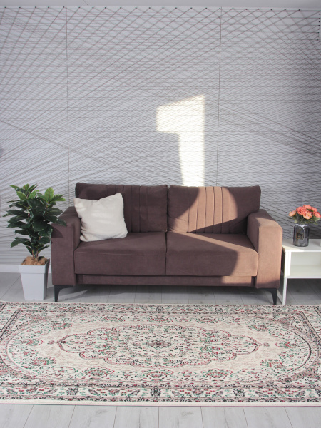 Российский прямоугольный ковёр F675 CREAM