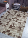 Российский прямоугольный ковёр F694 BEIGE