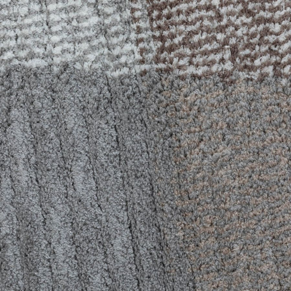 Турецкий прямоугольный ковёр  L339A BEIGE/GREY