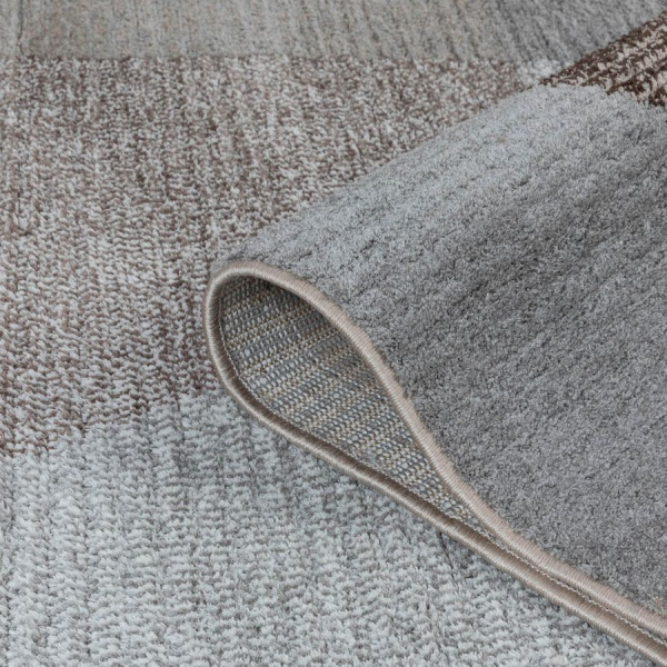 Турецкий прямоугольный ковёр  L339A BEIGE/GREY