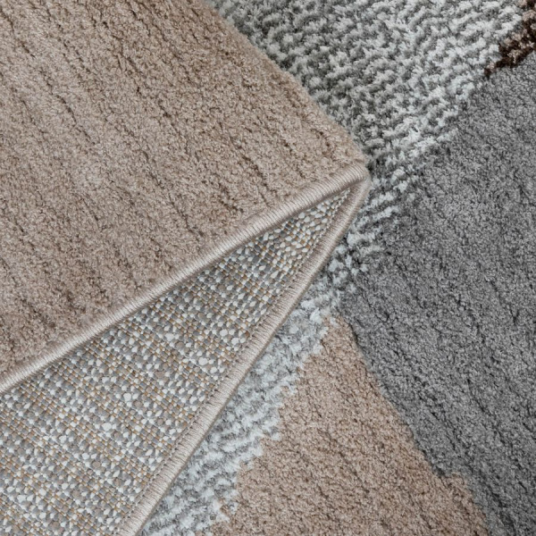 Турецкий прямоугольный ковёр  L339A BEIGE/GREY