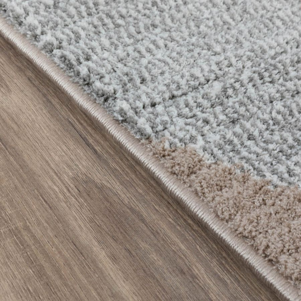 Турецкий прямоугольный ковёр  L339A BEIGE/GREY